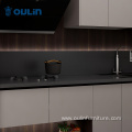 new luxury white quartz countertop kitchen cabinet